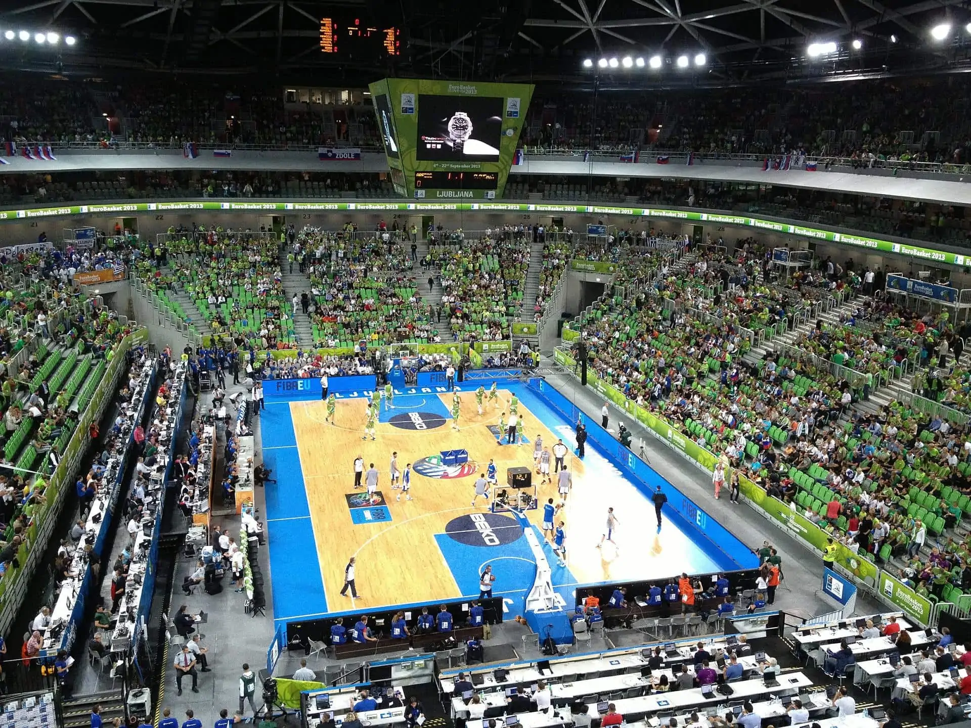 NBA Basketball Court