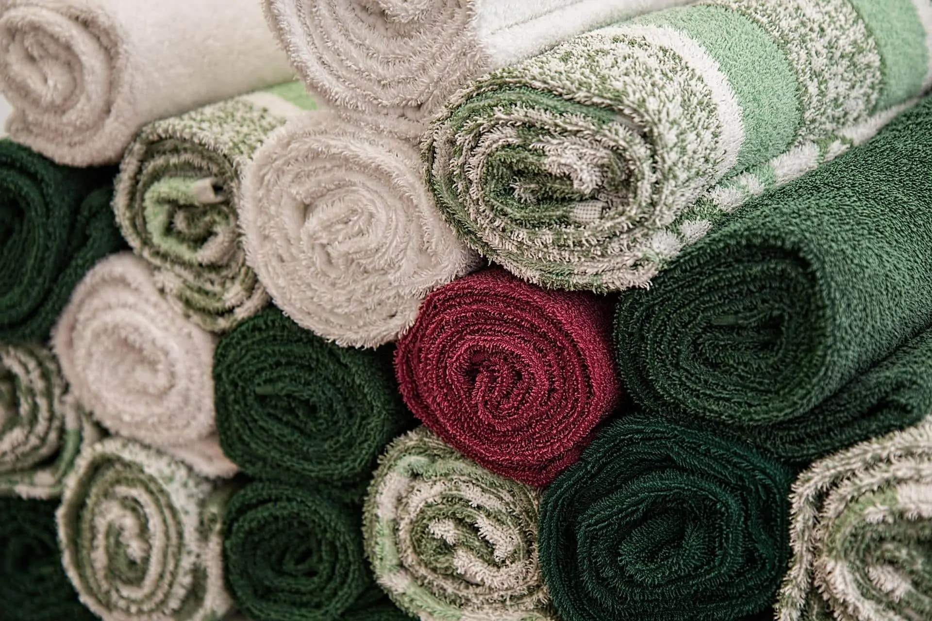 use a dry cloth to blot away excess water