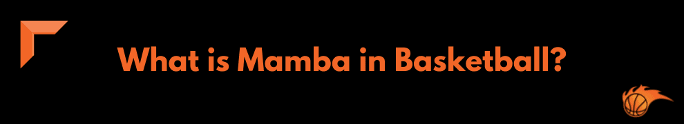 What is Mamba in Basketball_