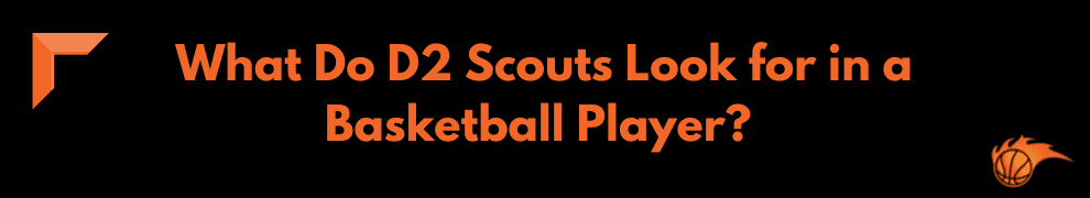 What Do D2 Scouts Look for in a Basketball Player