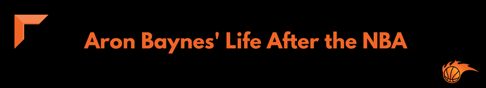 Aron Baynes' Life After the NBA