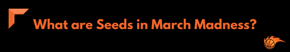 What are Seeds in March Madness